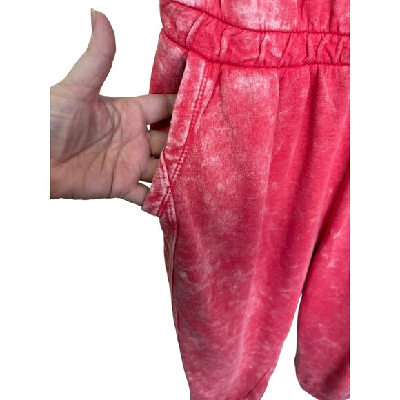 Lane Bryant Livi Red Dye Sleeveless Jumpsuit Cotton/Poly NWT - Picture 3 of 15